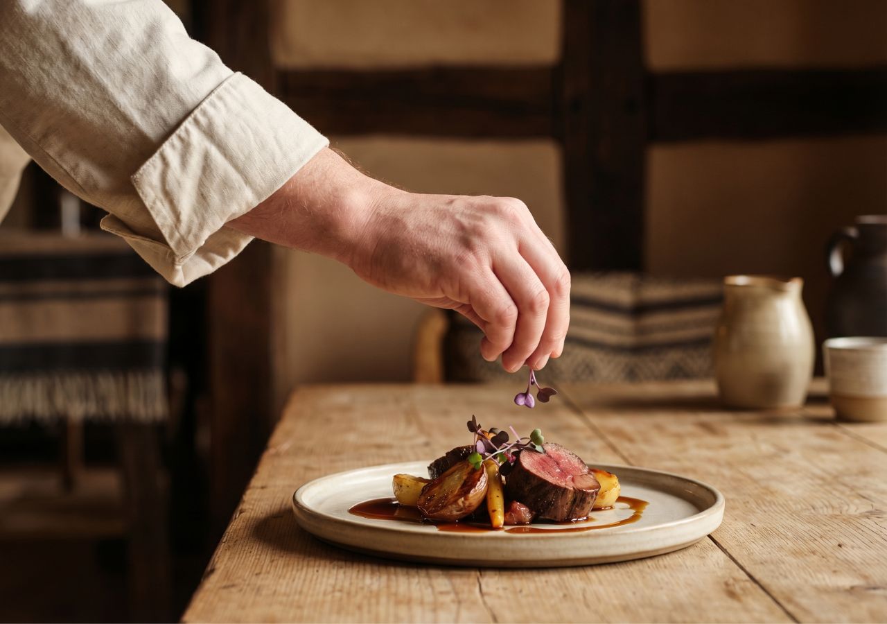 Večeře v restauraci Hotelu Horal